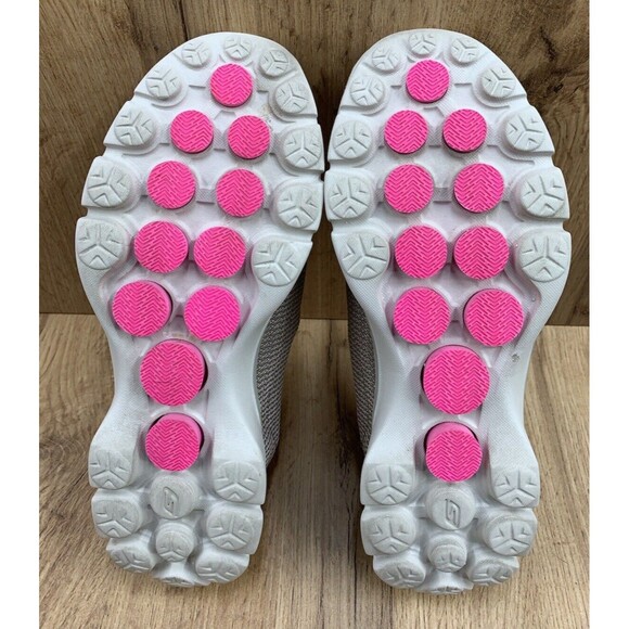 Skechers Go Walk 3 Shoes Women's Size 8.5 Stone beige Slip On Flats GoGo Mat - Picture 5 of 16